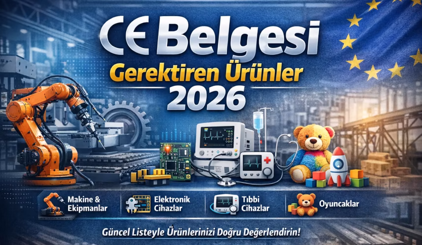 Hangi Ürünler CE Belgesi Gerektirir? 2026 Kapsam Listesi