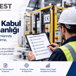Makine Kabul Danışmanlığı: Yeni Makine Yatırımlarında Emniyetli ve Doğru Kabul Süreci